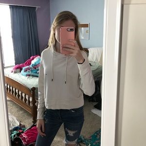 American eagle cropped hoodie